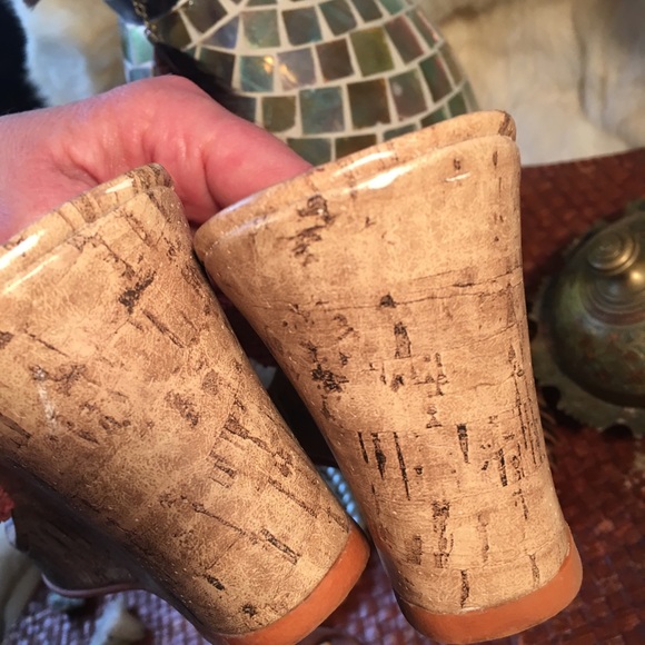 NEW! Maurice’s Beachy Cork Wedge Platform Sandals - Picture 8 of 8